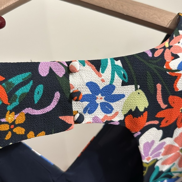 ✨ Donna Morgan Lainey Floral Dress Sz 12 - Picture 6 of 7